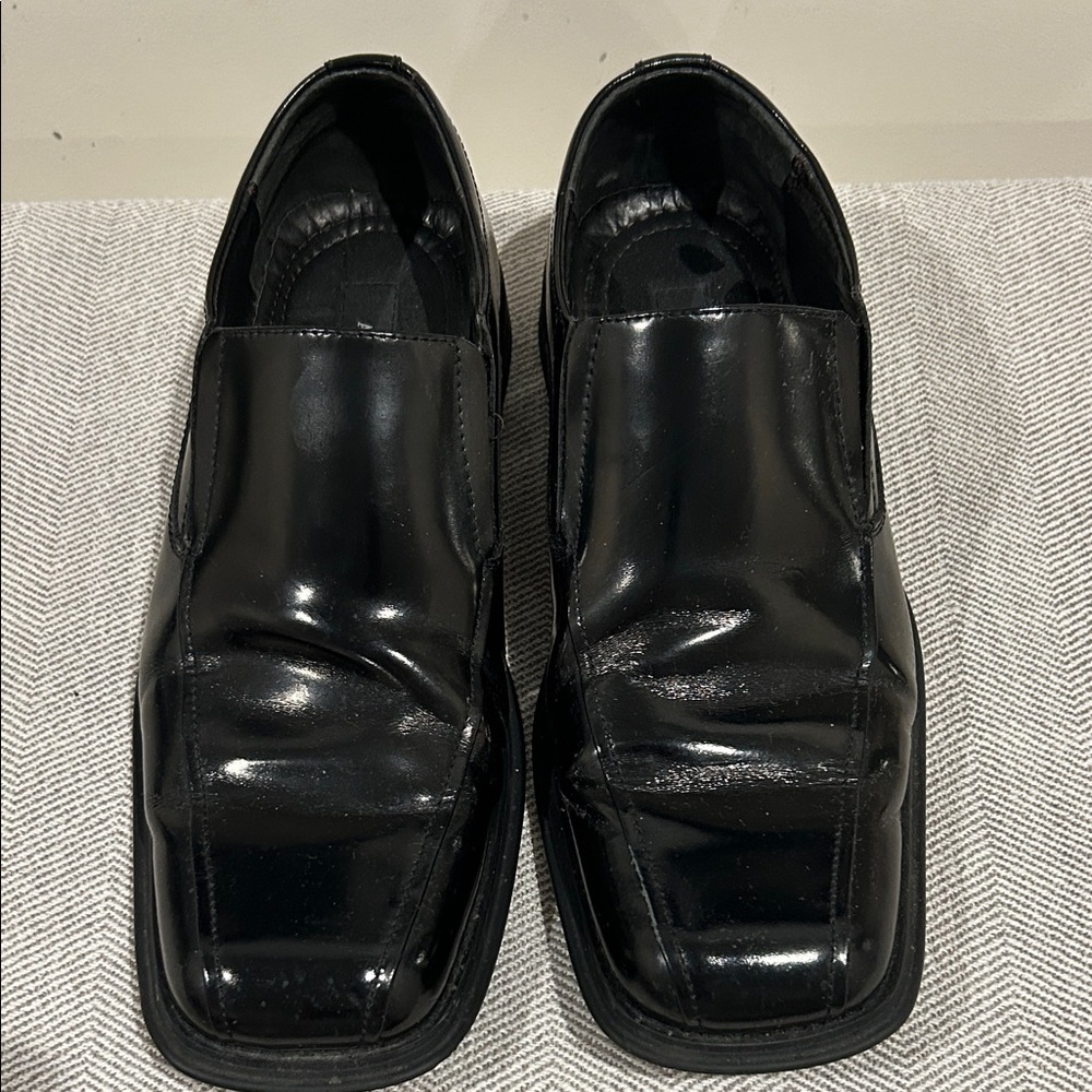 Alfani Men's Shiny Black Loafers